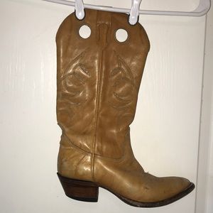 🥾 Leather Cowboy Boots FC02